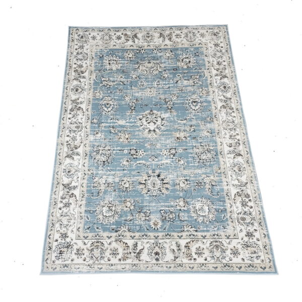 Sahvsna Rugs Savannah – H462A Light Blue – 5.3×7.6 – Terry's Rugs