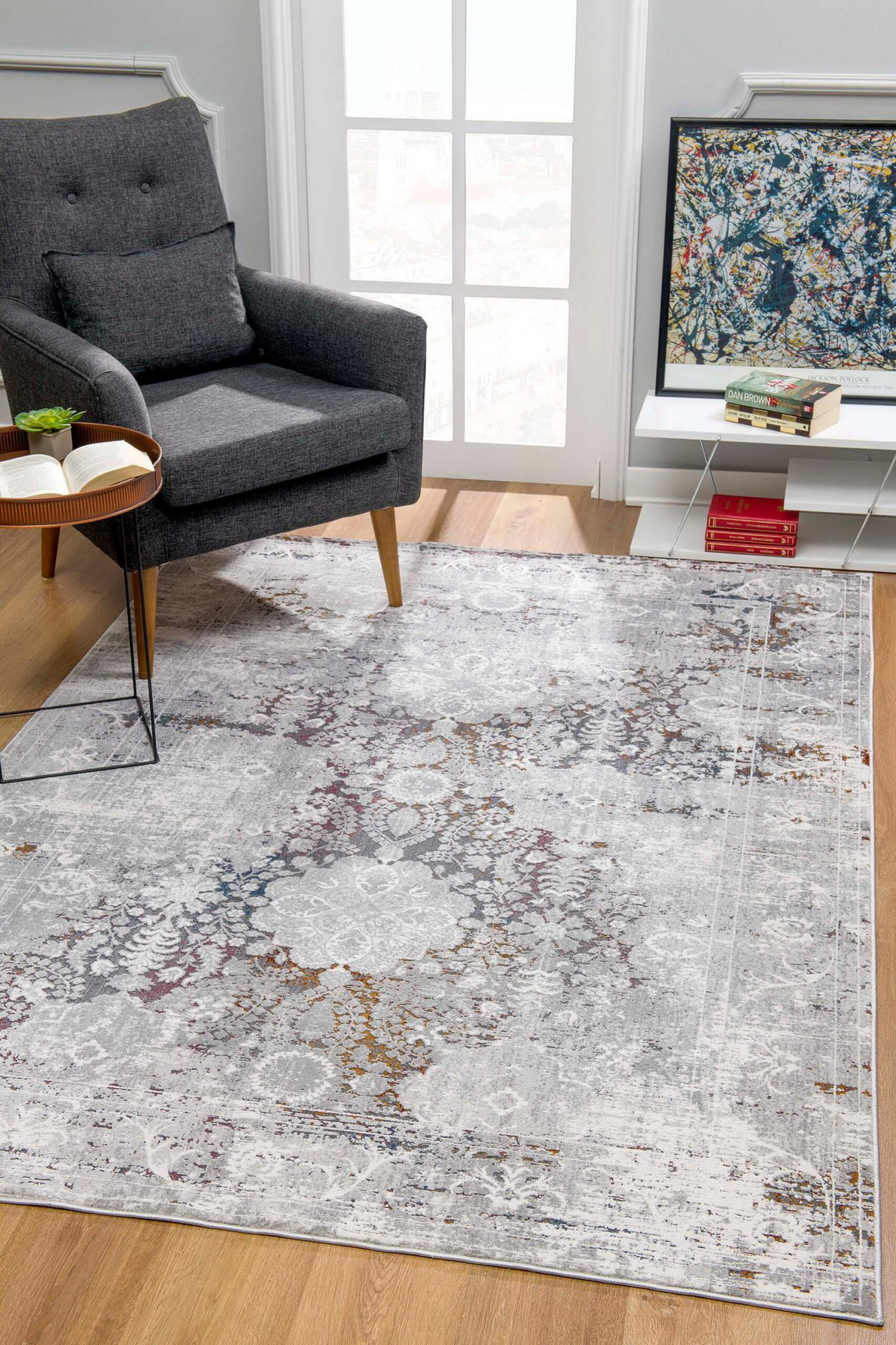 Meraki 1145 Grey rug