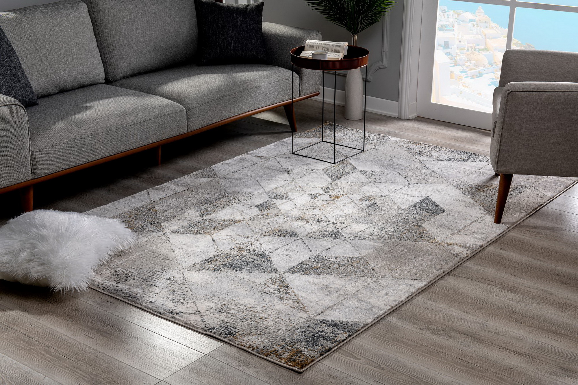 Stella 1096 Cream Grey rug