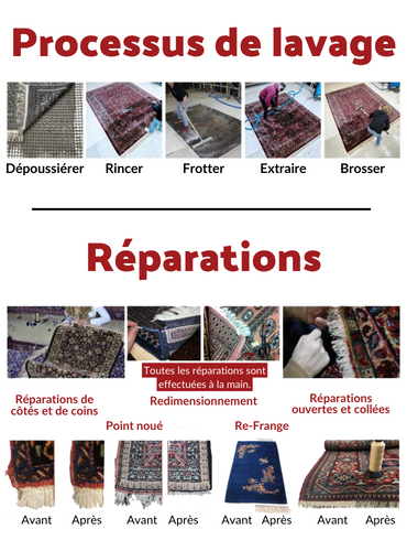 Nettoyage et réparation des tapis