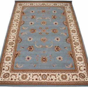 Jaipur - 2117A Blue Cream - 6.6x9.6