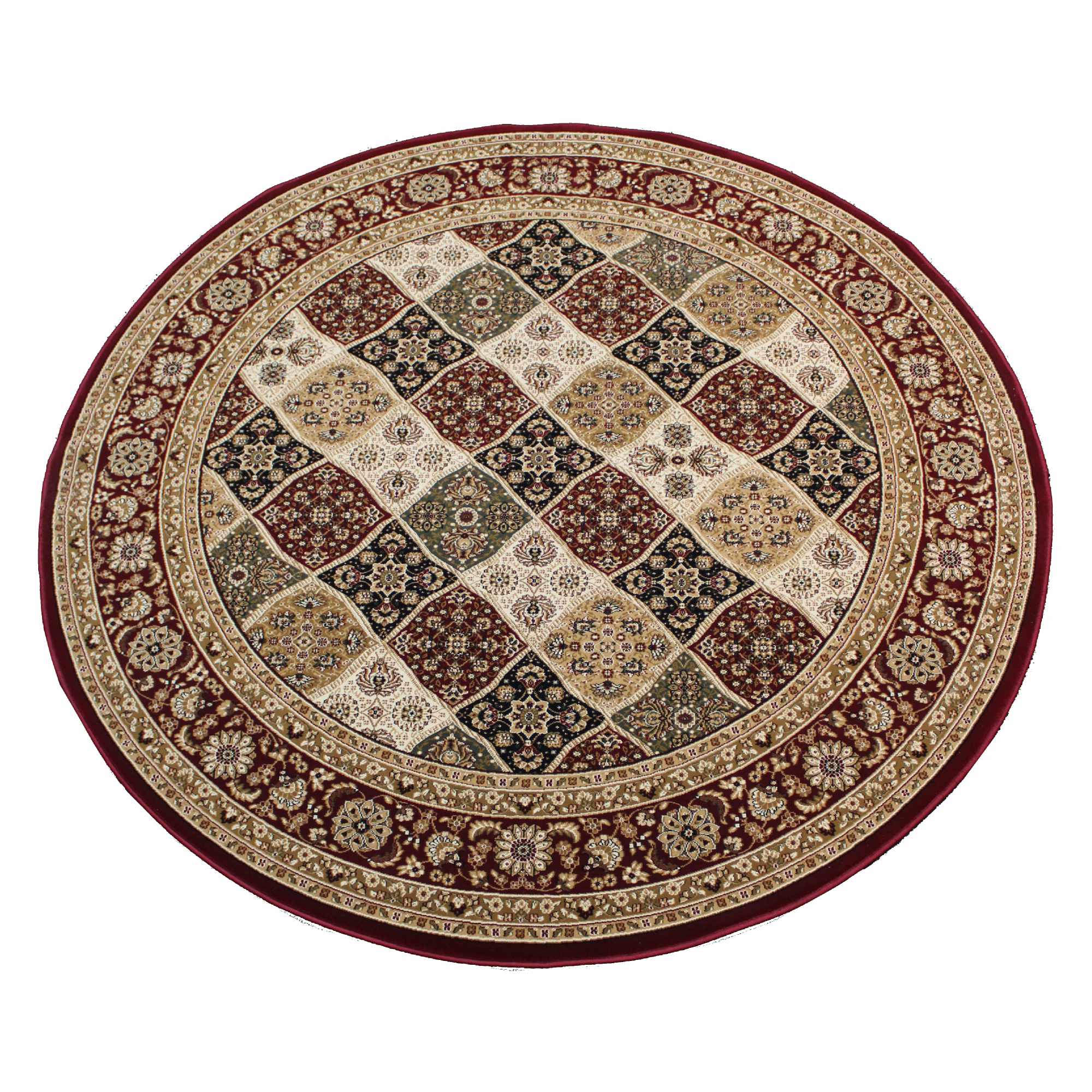 Persian Classic - 3609A Red - 6'7" Round