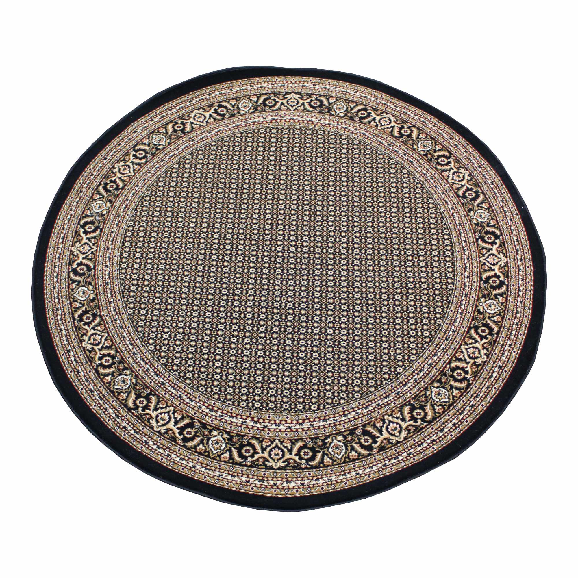 Persian Classic - L233B Black - 5' Round