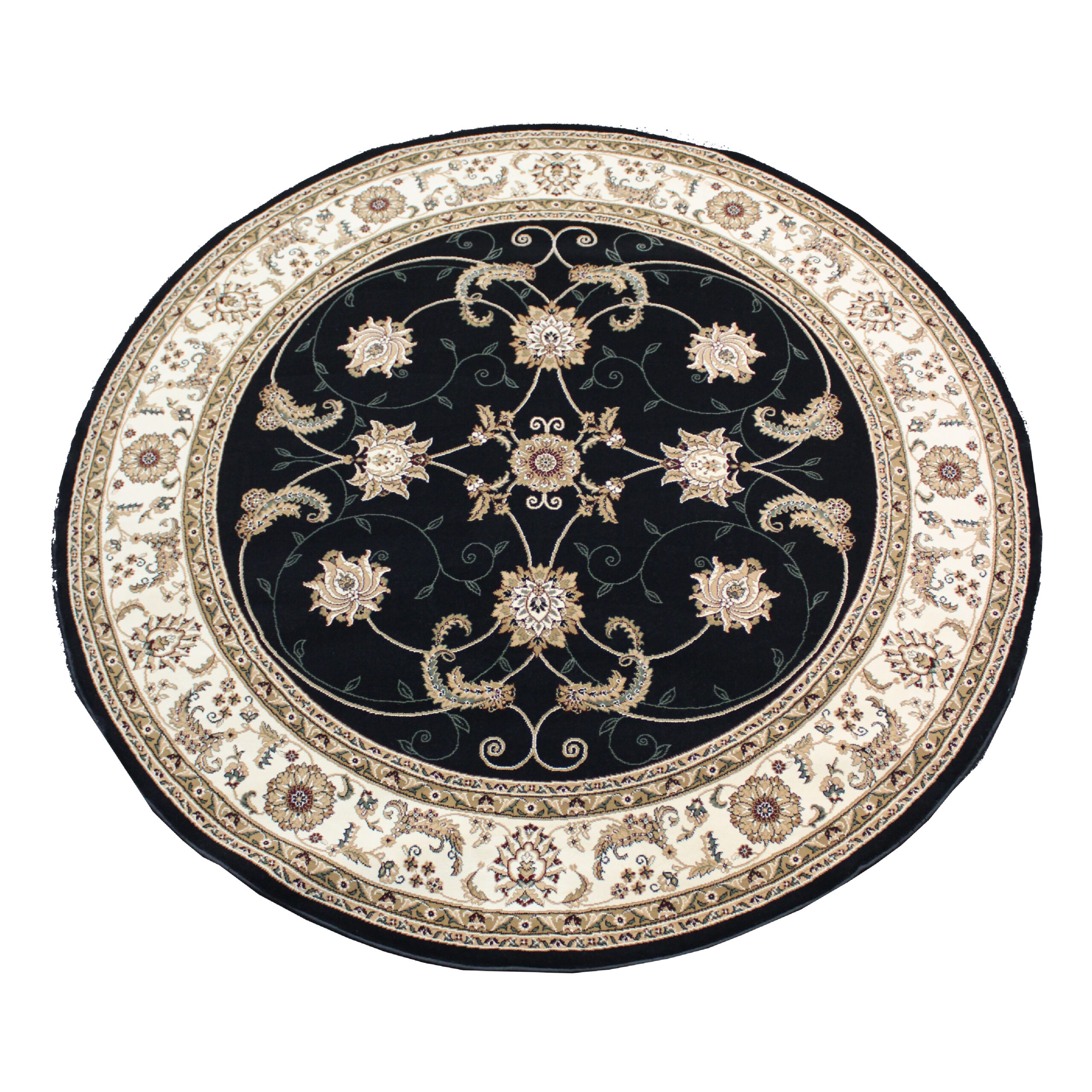 Lafayette - 6617A Black - 6'7" Round