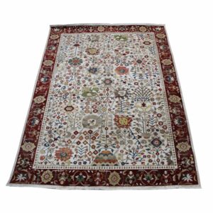 Kashan - KSN303D Ivory Red - 8.8x11.10