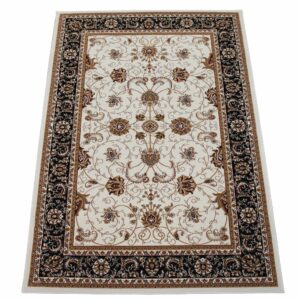 Jaipur - 2117 Cream Black - 6.6x9.6