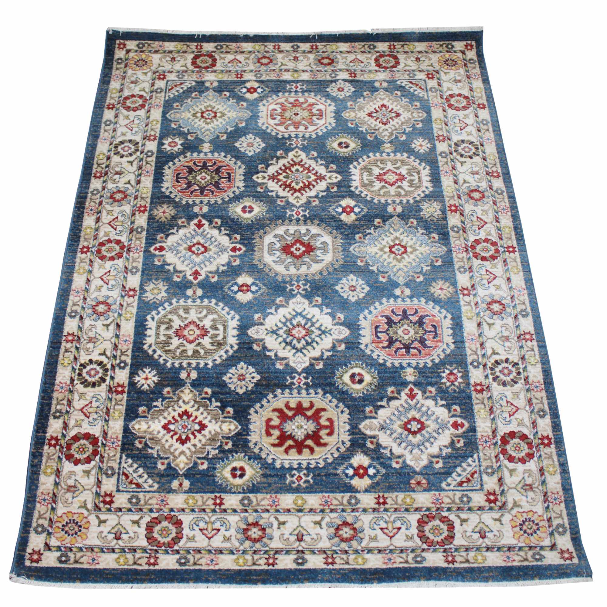 Kilim - EF60A Blue - 6.6x9.6
