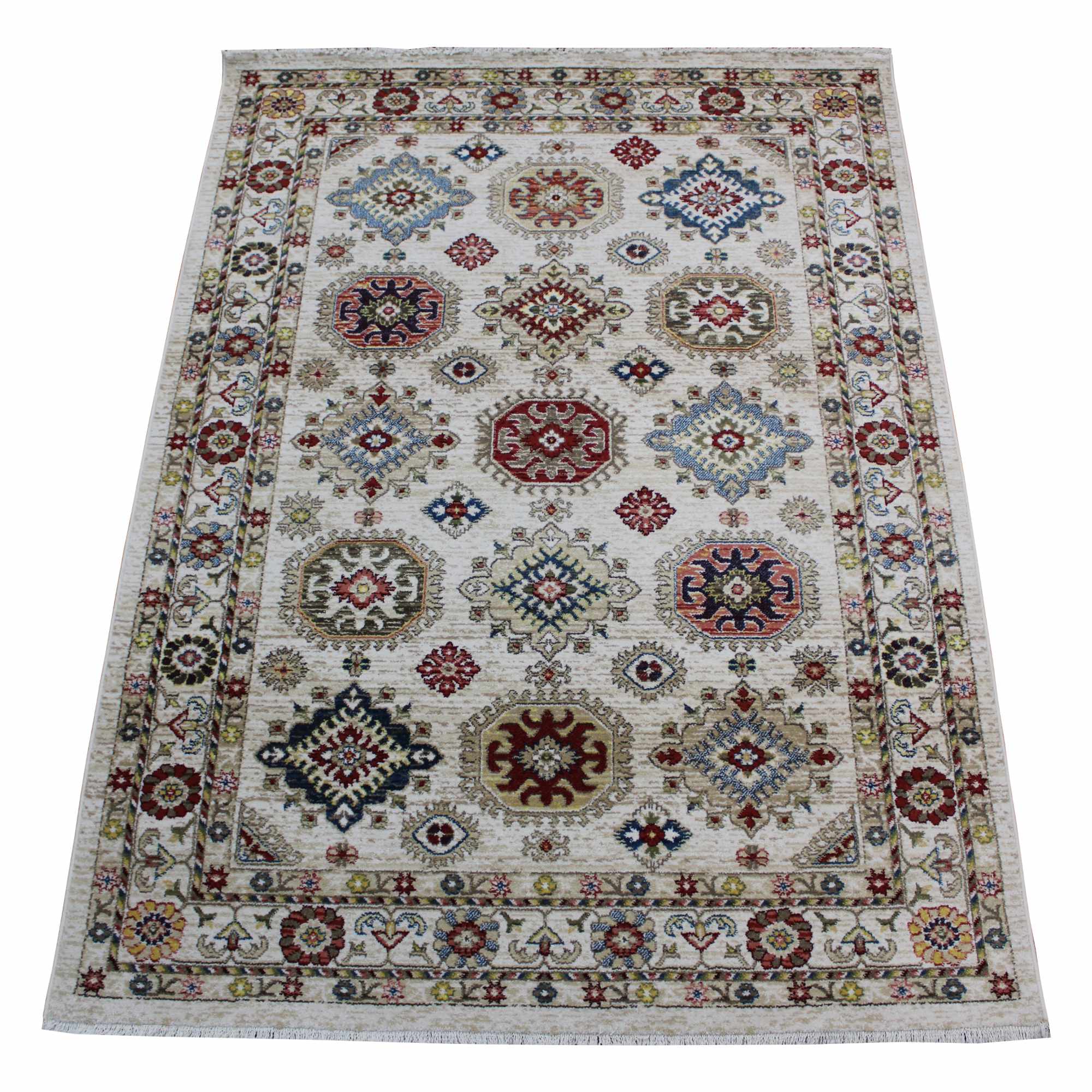 Kilim - EF60A Cream - 6.6x9.6