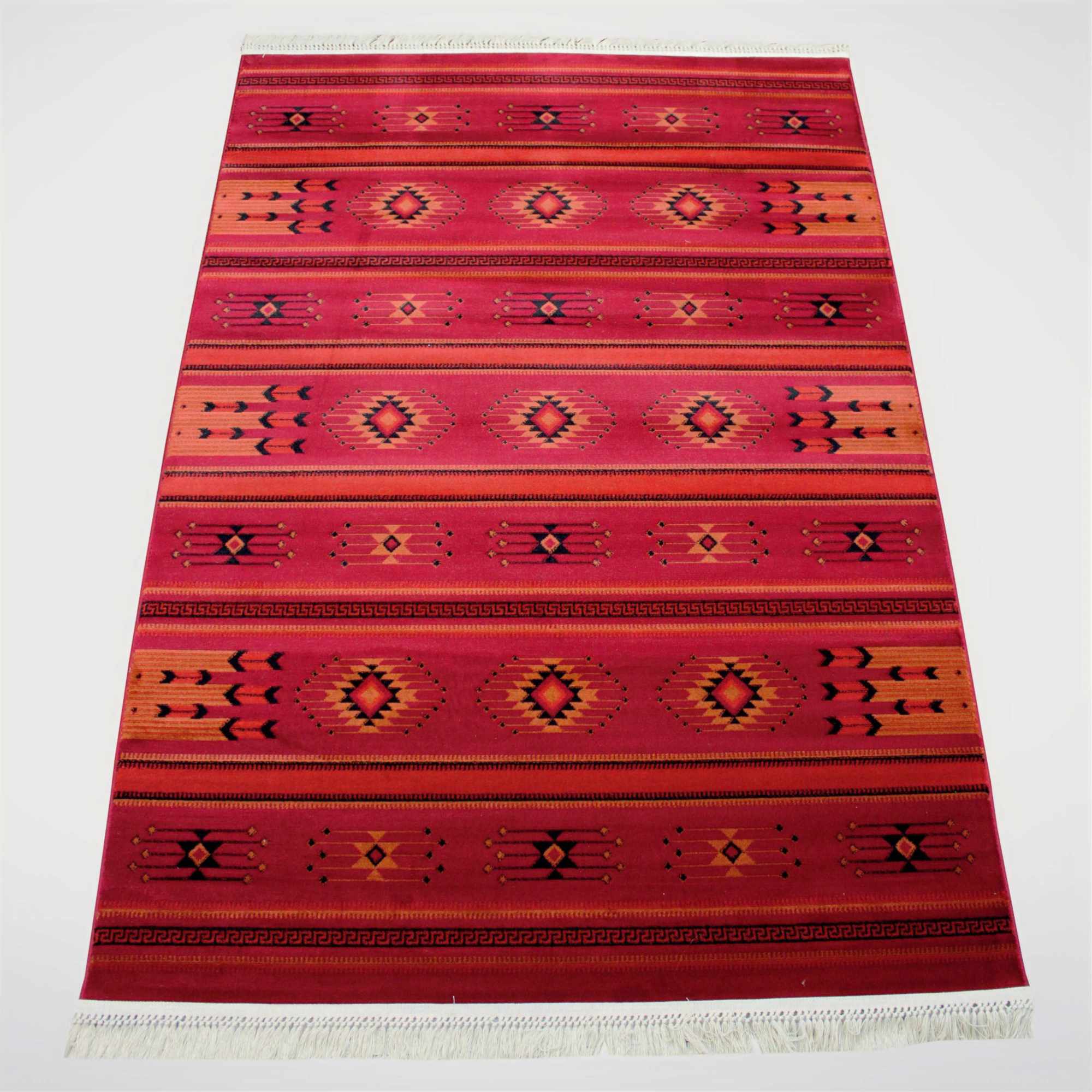 Afghan - 3681A Red - 8x10